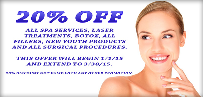 Finger & Associates Monthly Special for Plastic Surgery Procedures