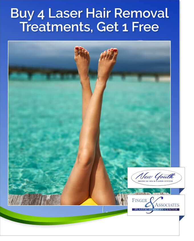 Finger and Associates Specials Save on Laser Hair Removal
