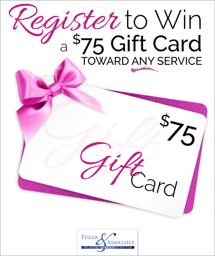 Register To Win a $75 Gift Card Toward Any Service