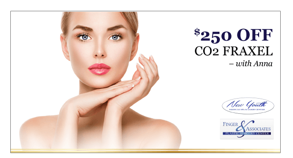 Finger and Associates and New Youth Medical Spa Specials_$250 OFF-CO2 FRAXEL