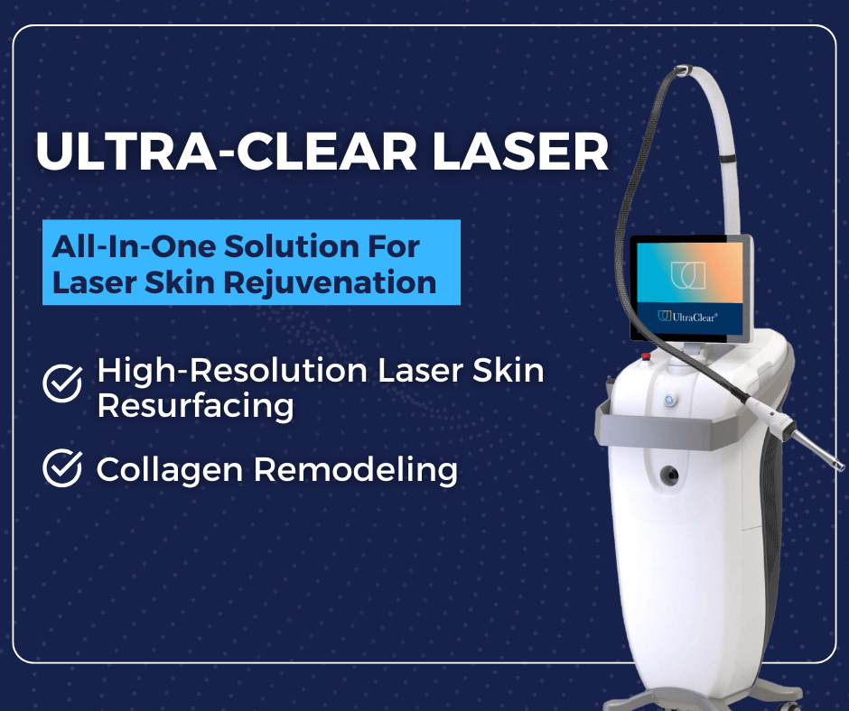 Ultra Clear Laser - All in one solution for laser Skin rejuvenation