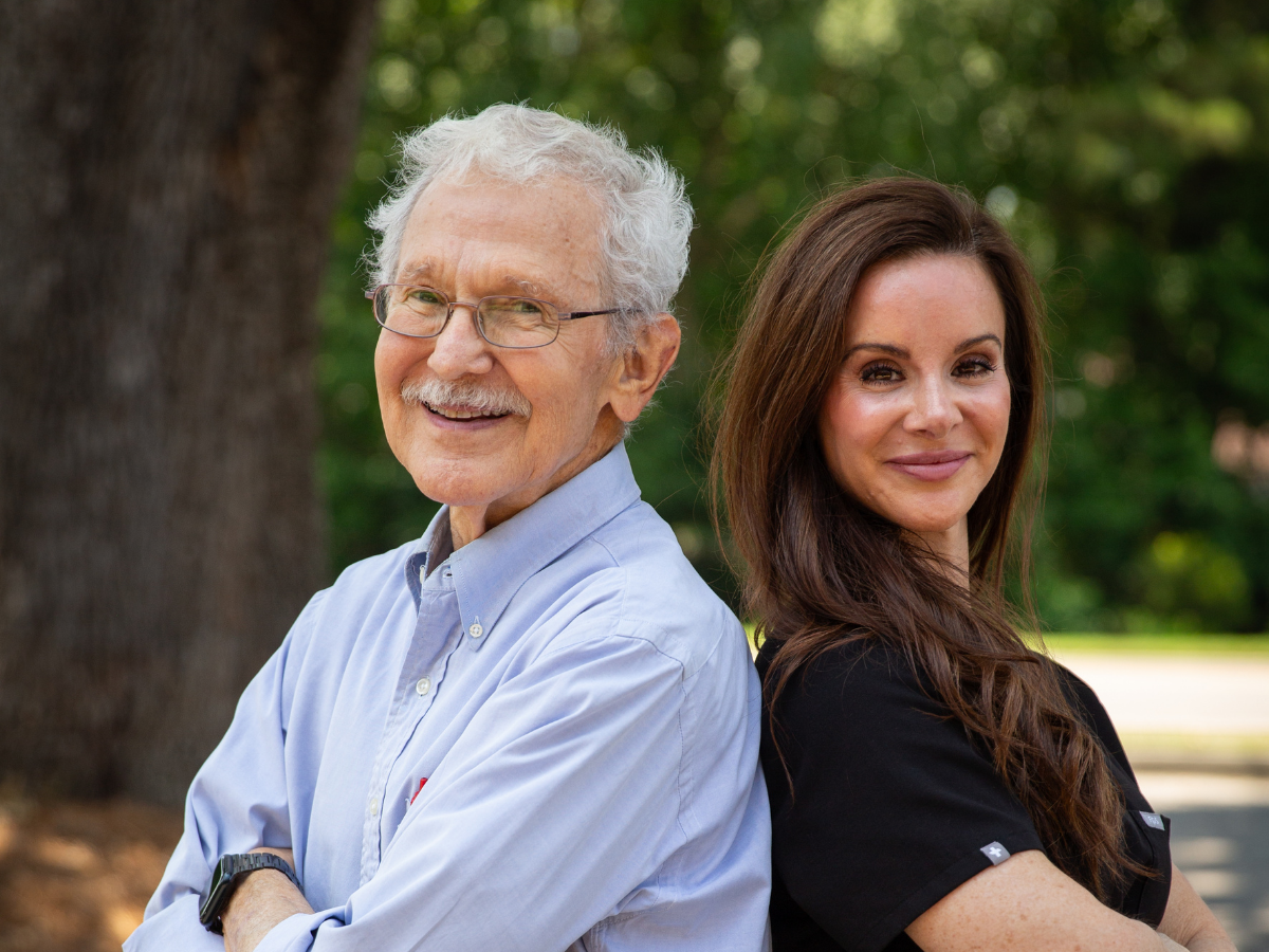 Dr Finger and Esthetician Holly Wade at Finger and Associates Savannah, GA