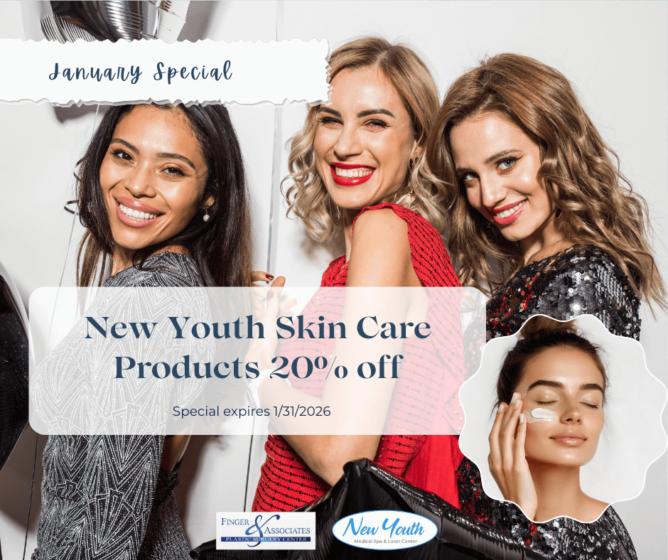 20% off on New Youth Skin Care products in Savannah, GA