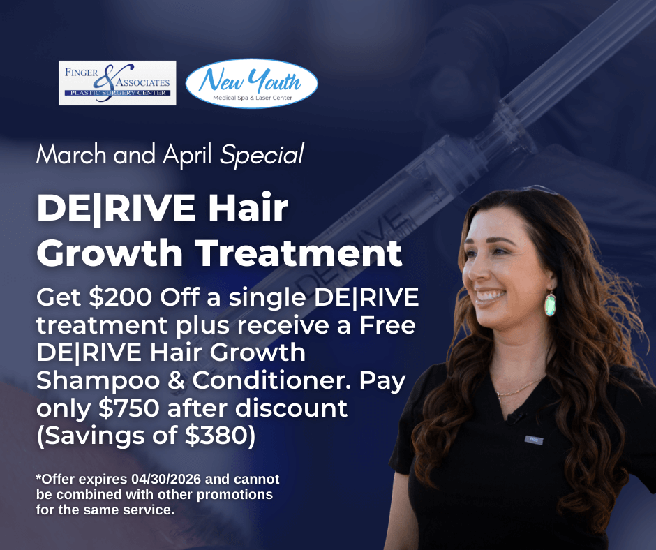 DE|RIVE Hair Growth Treatment Special in Savannah, GA