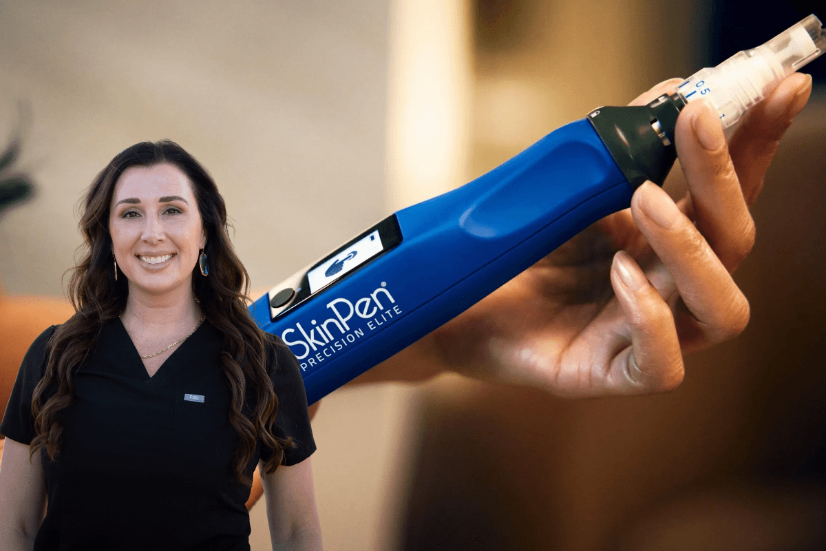 SkinPen microneedling for skin rejuvenation in Savannah,GA