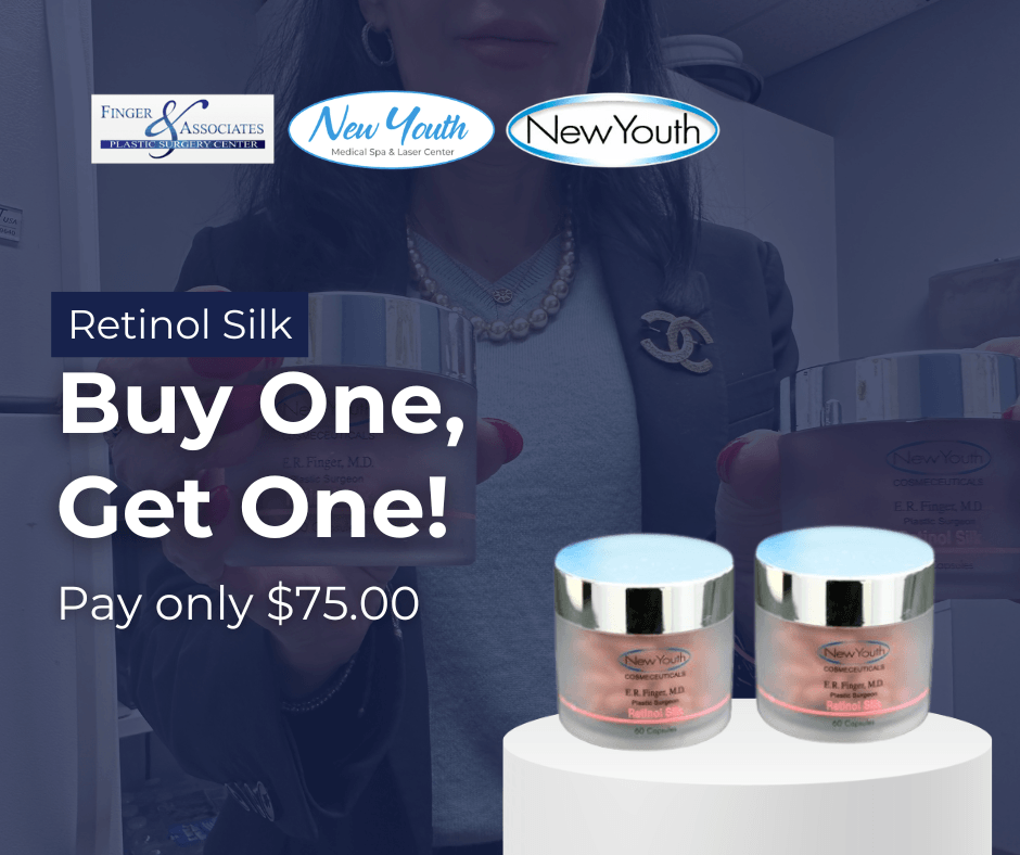 Buy One, Get One! -Retinol Silk at New Youth Skin Care
